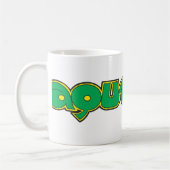Aquaman Green Logo Koffiemok (Links)
