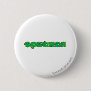 Aquaman Green Logo Ronde Button 5,7 Cm