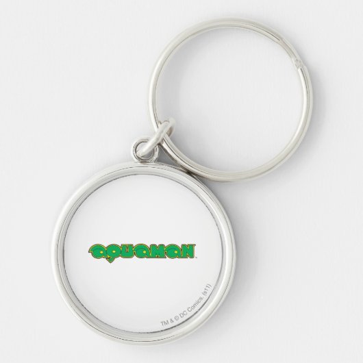 Aquaman Green Logo Sleutelhanger (Voorkant)