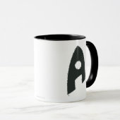 Aquaman Grunge "A" Mok (Voorkant rechts)