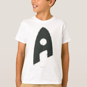 Aquaman Grunge "A" T-shirt