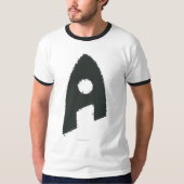 Aquaman Grunge "A" T-shirt (Voorkant)
