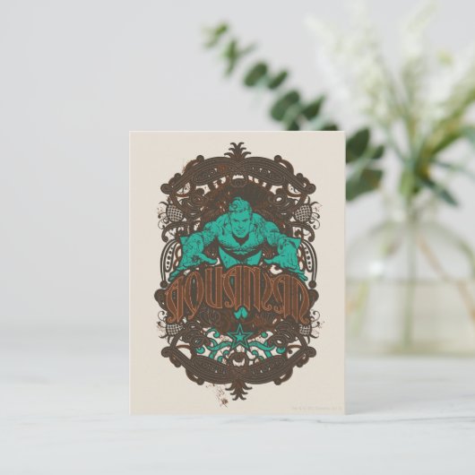 Aquaman - Het is Showtime! Poster Briefkaart (Staand voorkant)