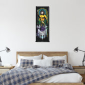 Aquaman | Het orin- en orm omkeerbare Art-paneel Canvas Afdruk (Insitu (Slaapkamer))