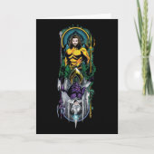 Aquaman | Het orin- en orm omkeerbare Art-paneel Kaart (Voorkant)
