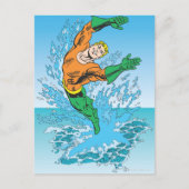 Aquaman Jpomp uit Zee Briefkaart (Voorkant)