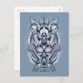 Aquaman | King Orm of Atlantis Graphic Briefkaart (Voorkant / Achterkant)