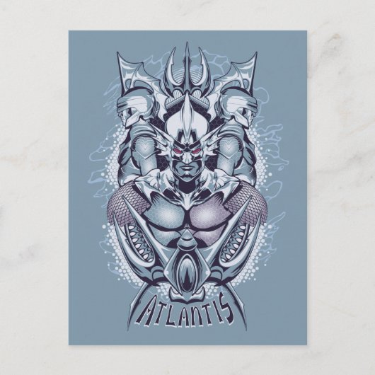 Aquaman | King Orm of Atlantis Graphic Briefkaart (Voorkant)