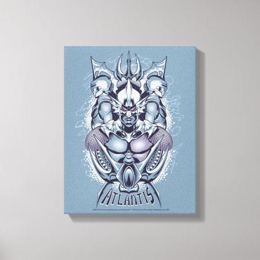 Aquaman | King Orm of Atlantis Graphic Canvas Afdruk (Voorkant)