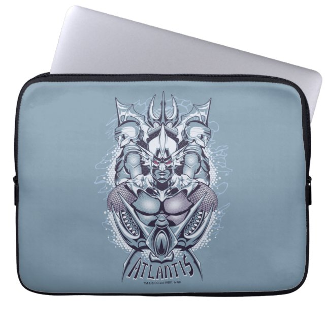 Aquaman | King Orm of Atlantis Graphic Laptop Sleeve (Voorkant)
