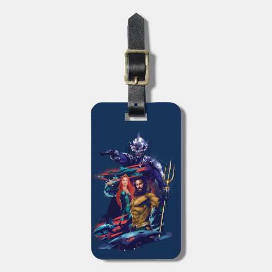 Aquaman | King Orm Versus Mera & Aquaman Bagagelabel (Voorkant verticaal)