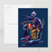 Aquaman | King Orm Versus Mera & Aquaman Briefkaart (Voorkant / Achterkant)