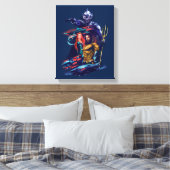 Aquaman | King Orm Versus Mera & Aquaman Canvas Afdruk (Insitu (Slaapkamer))