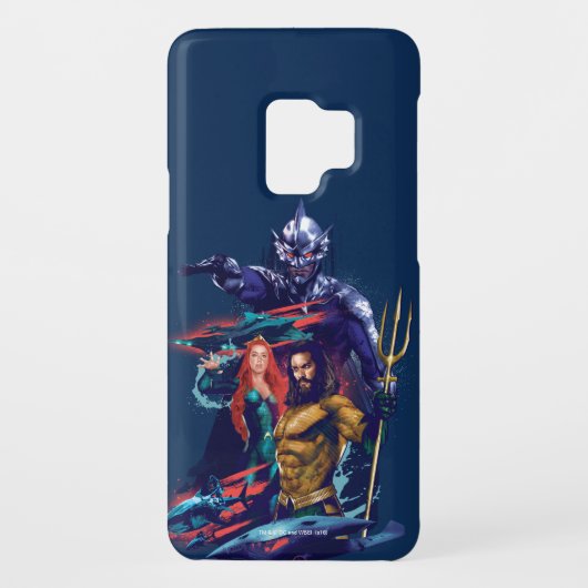 Aquaman | King Orm Versus Mera & Aquaman Case-Mate Samsung Galaxy Hoesje (Achterkant)