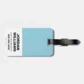 Aquaman | "Laat de huidige gids u" — Grafisch Bagagelabel (Achterkant horizontaal)