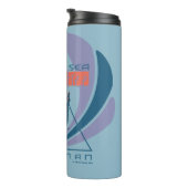 Aquaman | Laat het Zee je vrij Thermosbeker (Geroteerd rechts)