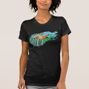 Aquaman Leaps Links T-shirt
