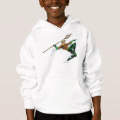 Aquaman Lunging met Spear (Voorkant)