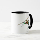 Aquaman Lunging met Spear Mok (Voorkant rechts)