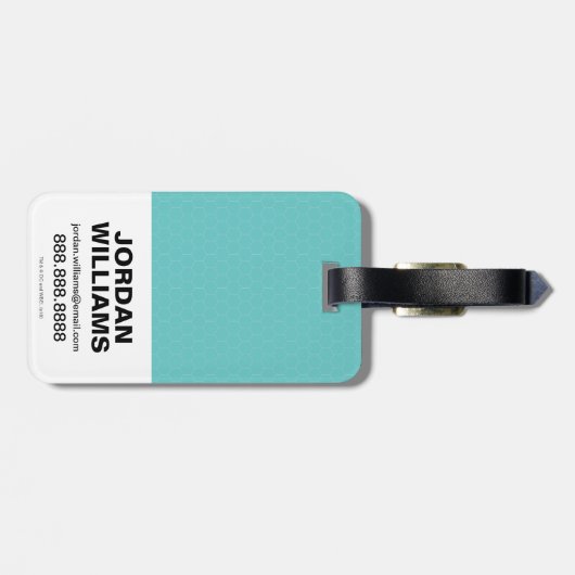 Aquaman |  Mera Grafisch Bagagelabel (Achterkant horizontaal)