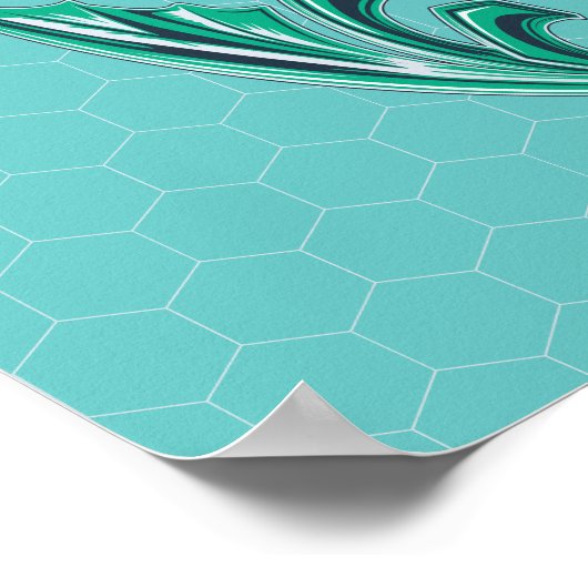 Aquaman |  Mera Grafisch Poster (Hoek)