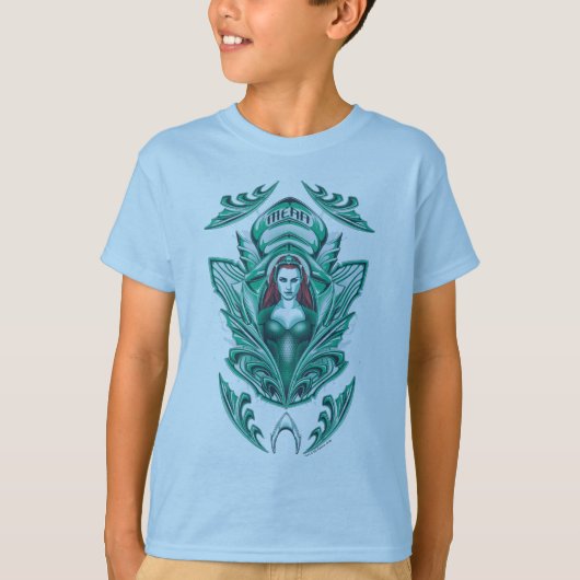 Aquaman |  Mera Grafisch T-shirt (Voorkant)