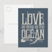 Aquaman & Mera - Liefde als de oceaan Feestdagenkaart (Voorkant / Achterkant)