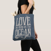 Aquaman & Mera - liefde even diep als de oceaan Tote Bag (Dichtbij)