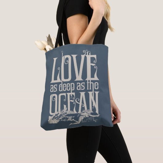 Aquaman & Mera - liefde even diep als de oceaan Tote Bag (Dichtbij)