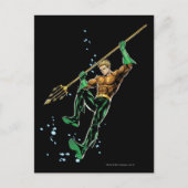 Aquaman met Spear Briefkaart (Voorkant)