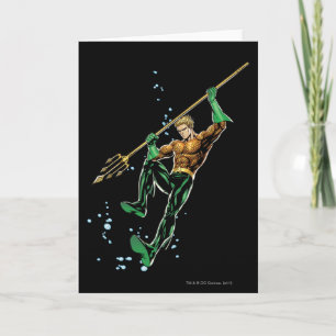 Aquaman met Spear Kaart
