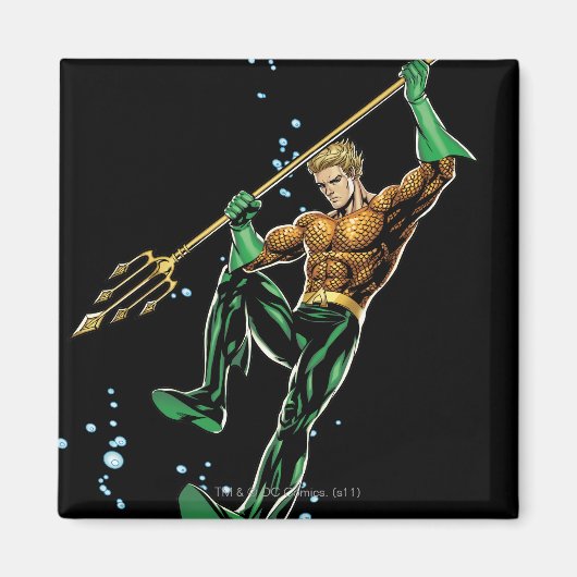 Aquaman met Spear Magneet (Voorkant)