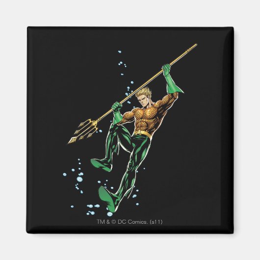 Aquaman met Spear Magneet (Voorkant)