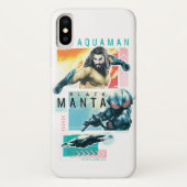 Aquaman | Modernist Aquaman & Black Manta Graphic Case-Mate iPhone Case (Achterkant)