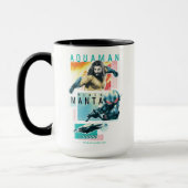 Aquaman | Modernist Aquaman & Black Manta Graphic Mok (Links)