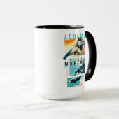 Aquaman | Modernist Aquaman & Black Manta Graphic Mok (Voorkant rechts)