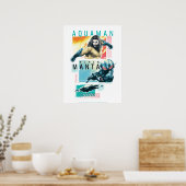 Aquaman | Modernist Aquaman & Black Manta Graphic Poster (Keuken)