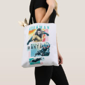 Aquaman | Modernist Aquaman & Black Manta Graphic Tote Bag (Dichtbij)