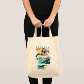 Aquaman | Modernist Aquaman & Black Manta Graphic Tote Bag (Voorkant (product))