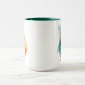 Aquaman | Modernist Aquaman Collage Mok (Midden)