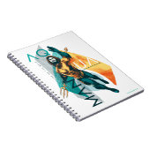 Aquaman | Modernist Aquaman Collage Notitieboek (Rechterzijde)