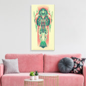 Aquaman | Nieuw paneel koningin visserij Canvas Afdruk (Insitu (Woonkamer))
