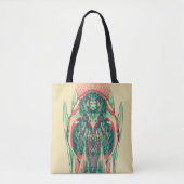 Aquaman | Nieuw paneel koningin visserij Tote Bag (Voorkant)