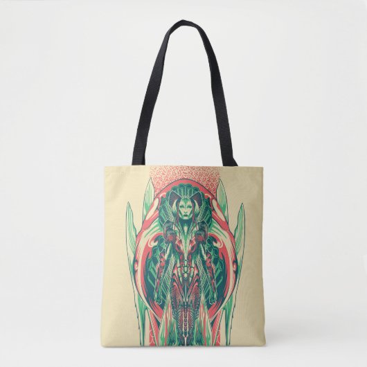 Aquaman | Nieuw paneel koningin visserij Tote Bag (Voorkant)
