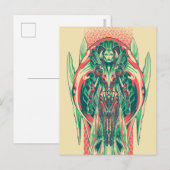 Aquaman | Nieuw panel voor de koningin visserij Briefkaart (Voorkant / Achterkant)