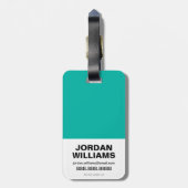 Aquaman | Ocean Master King Orm Refracted Graphic Bagagelabel (Achterkant verticaal)