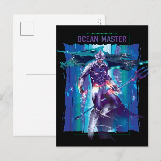 Aquaman | Ocean Master King Orm Refracted Graphic Briefkaart (Voorkant / Achterkant)