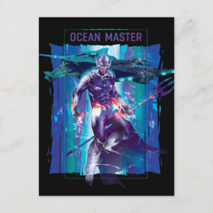 Aquaman   Ocean Master King Orm Refracted Graphic Briefkaart