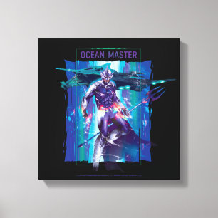 Aquaman   Ocean Master King Orm Refracted Graphic Canvas Afdruk