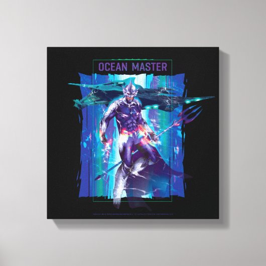 Aquaman | Ocean Master King Orm Refracted Graphic Canvas Afdruk (Voorkant)
